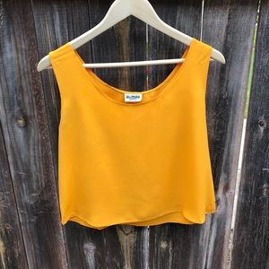 Vintage Olimpo Tangerine Tank - Med